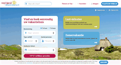 Desktop Screenshot of holland-vakantiehuis.nl